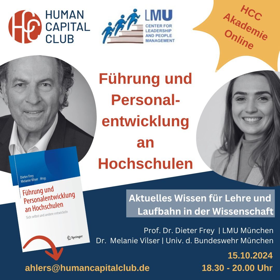 241015 HCAkademie - Führung und Personalentwicklung an Hochschulen - Flyer