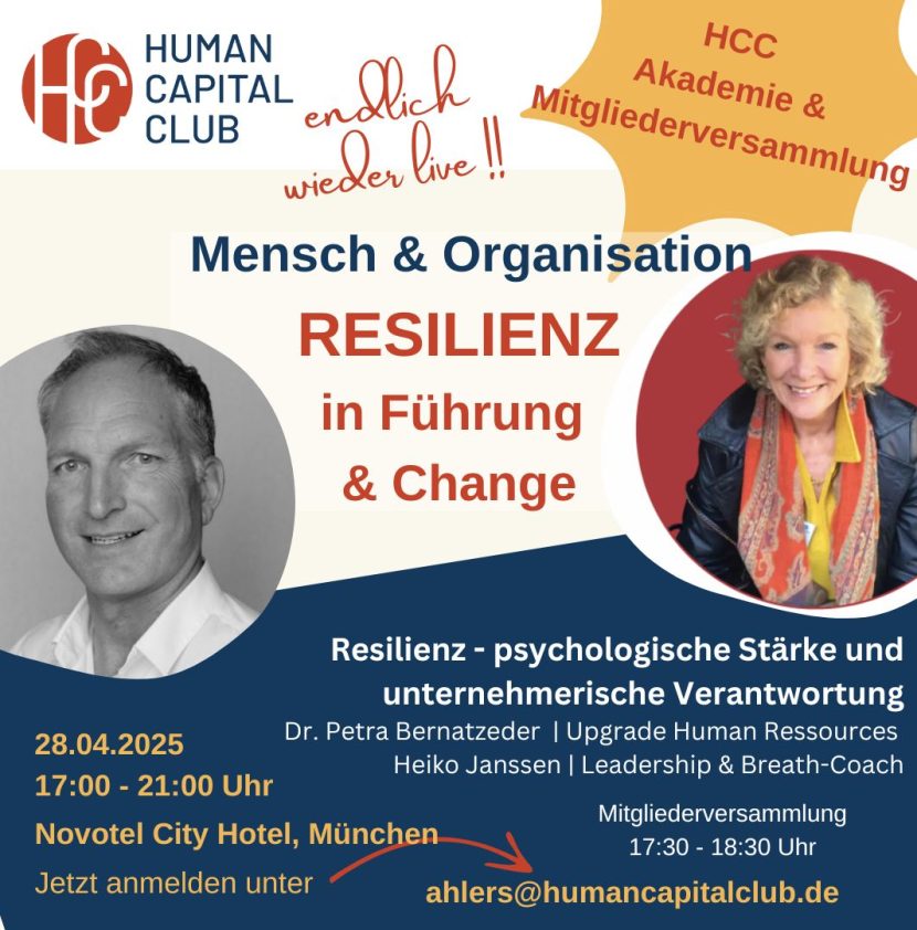 HCC Akademie 2025_Mitgliederversammlung & Resilienz